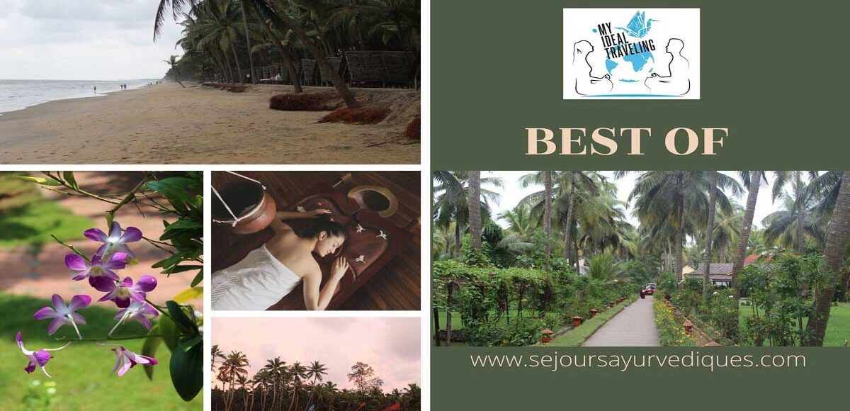 Un coucher de soleil sur l’océan pour un séjour ayurvédique pour l’âme