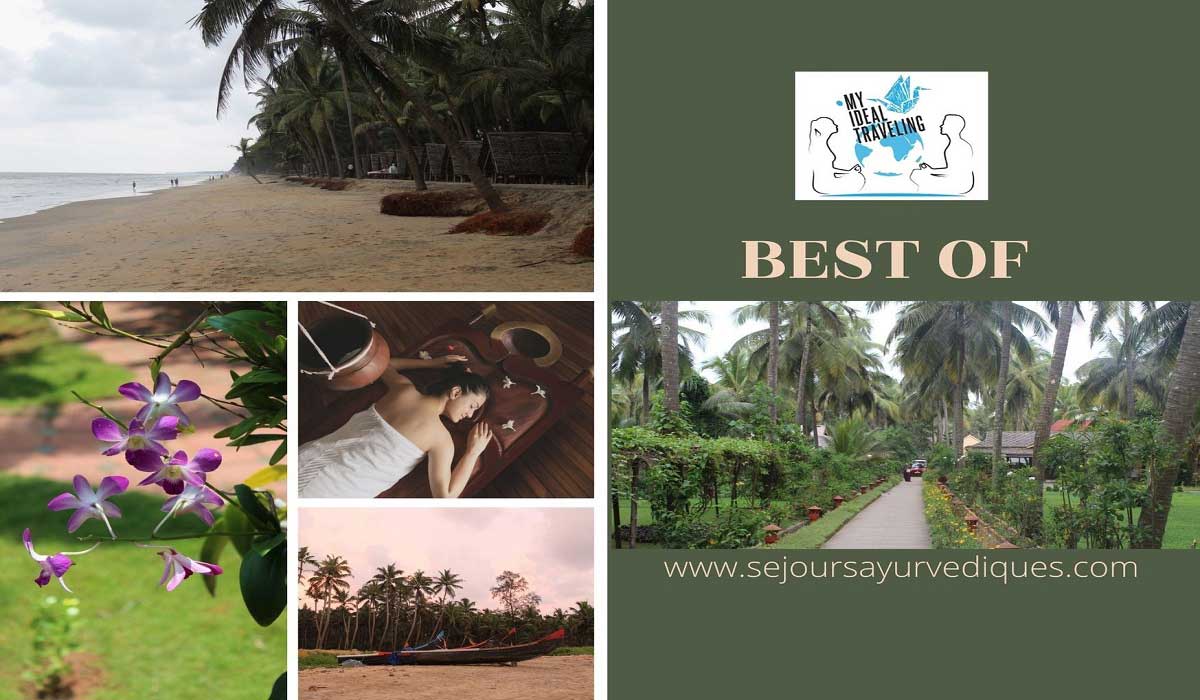 Un coucher de soleil sur l’océan pour un séjour ayurvédique pour l’âme